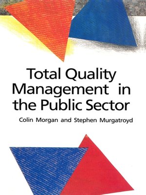 cover image of Total Quality Management in the Public Sector